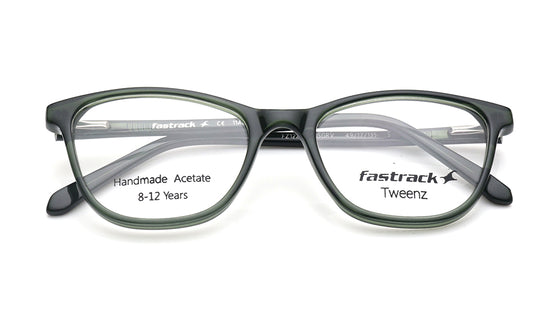 Green CatEye Rimmed Eyeglasses for Kids
