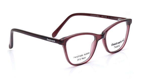 Burgundy CatEye Rimmed Eyeglasses for Kids