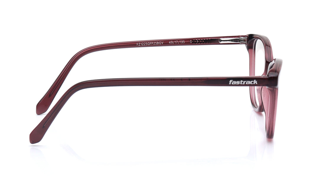 Burgundy CatEye Rimmed Eyeglasses for Kids