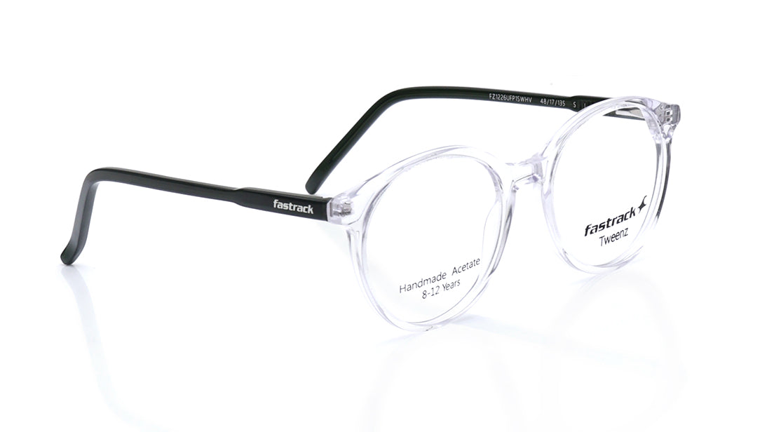 White Round Rimmed Eyeglasses for Men and Women