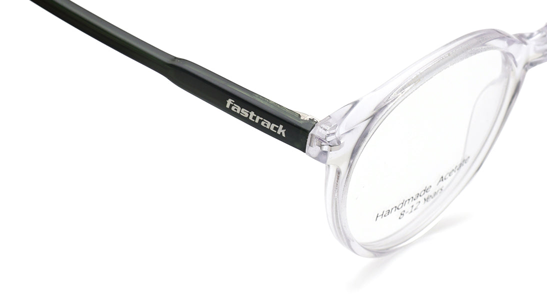White Round Rimmed Eyeglasses for Men and Women