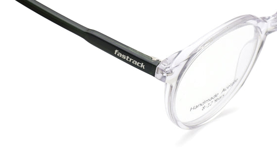 White Round Rimmed Eyeglasses for Men and Women