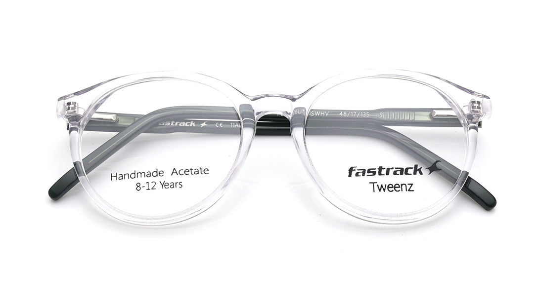 White Round Rimmed Eyeglasses for Men and Women