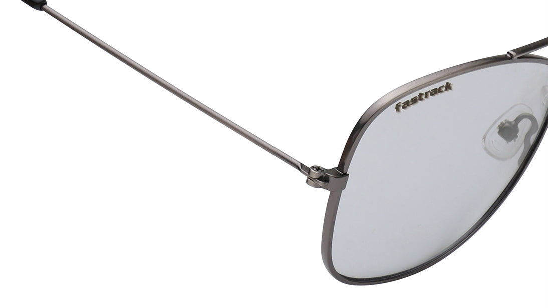 Silver Navigator Rimmed Sunglasses From Fastrack