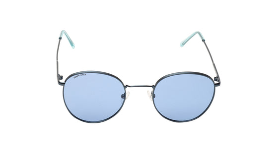 Blue Round Rimmed Sunglasses (M257BU7V)