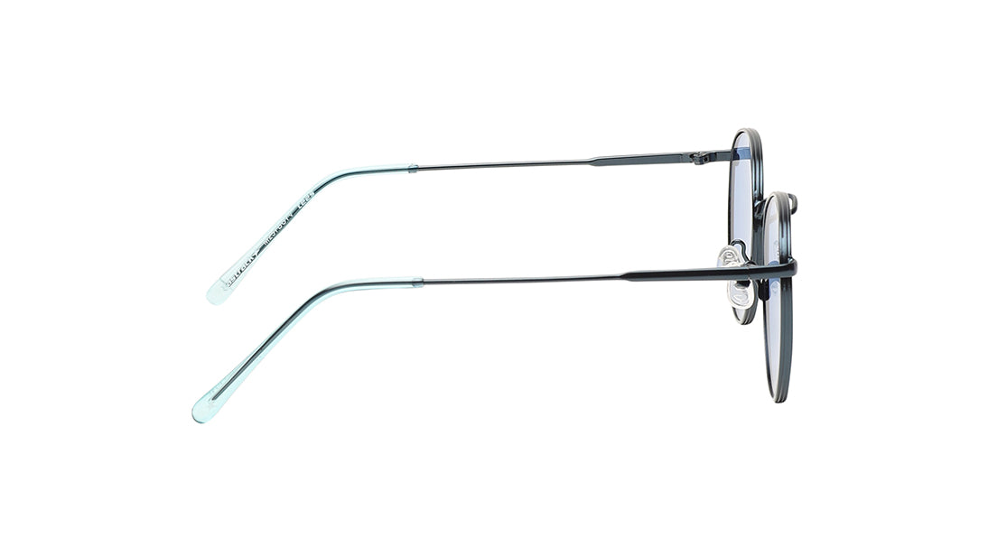 Blue Round Rimmed Sunglasses (M257BU7V)