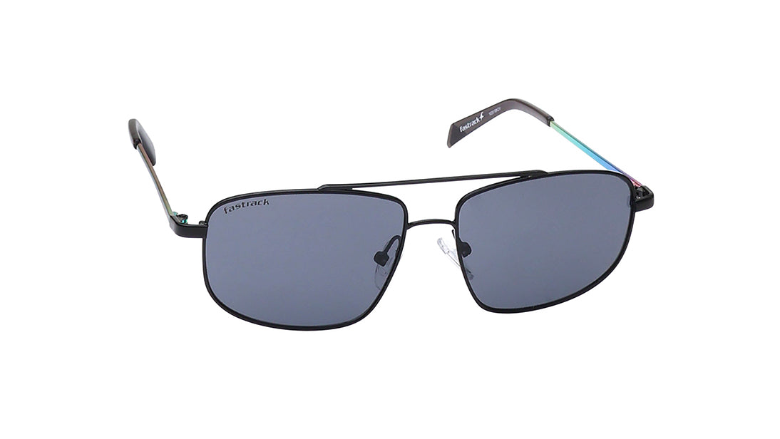Black Navigator Rimmed Sunglasses(M261BK2V)