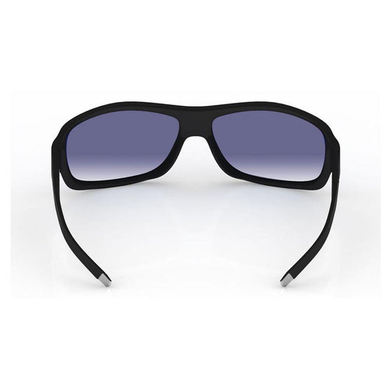 Black Wraparound Men Sunglasses (P089BK1|61)