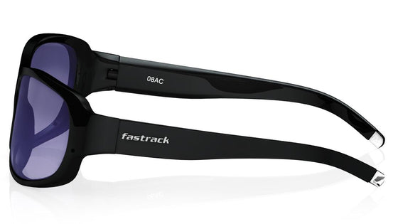 Black Wraparound Men Sunglasses (P089BK1|61)