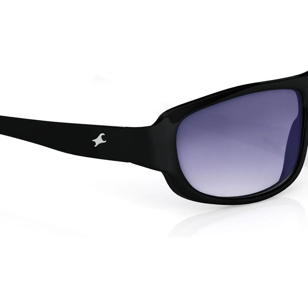 Black Wraparound Men Sunglasses (P089BK1|61)
