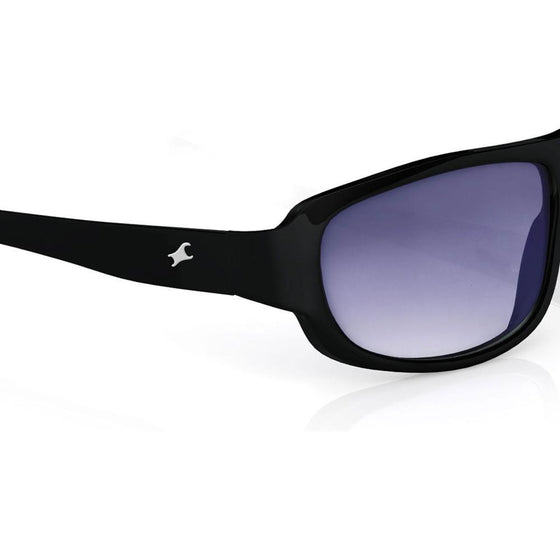 Black Wraparound Men Sunglasses (P089BK1|61)