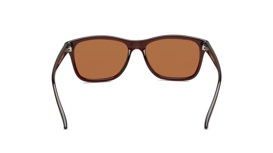 Brown Wayfarer Men Sunglasses (P357BR6P|55)
