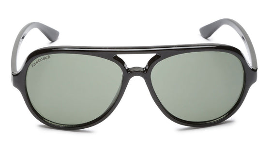 Black Aviator Sunglasses for Men