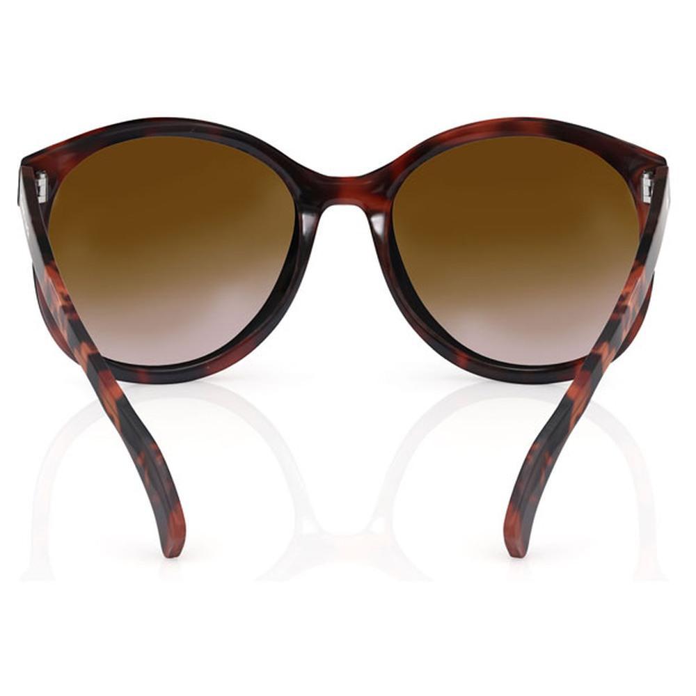 Brown Oval Women Sunglasses