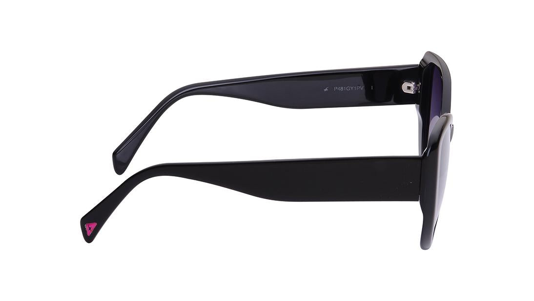 Grey BugEye Rimmed Sunglasses(P481GY1PV)
