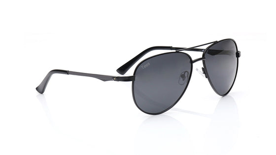 Black Aviator Sunglasses for Men and Women