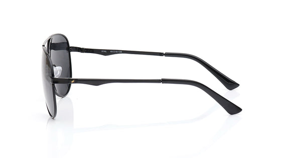 Black Aviator Sunglasses for Men and Women