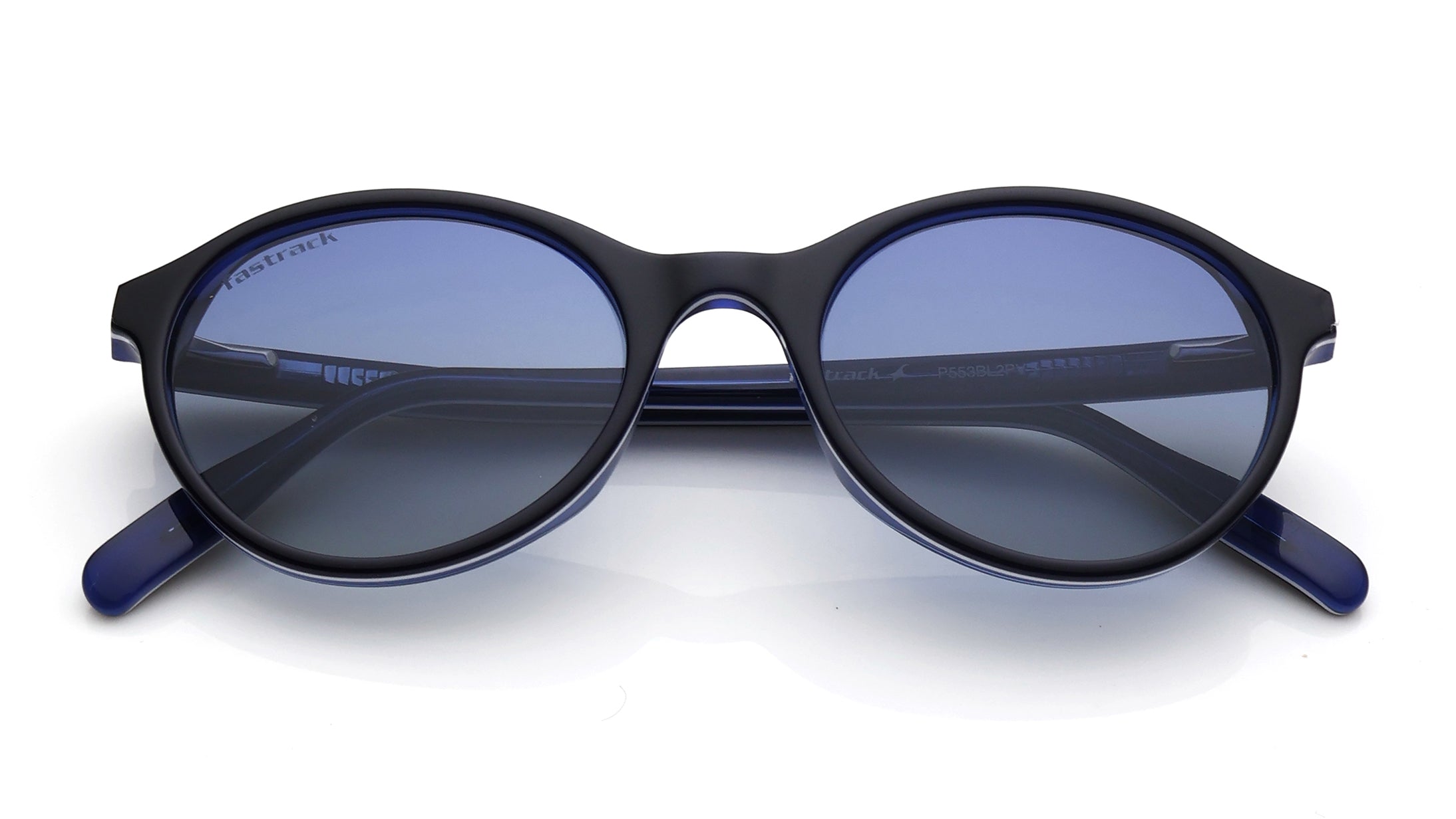 Blue Round Sunglasses for Men and Women