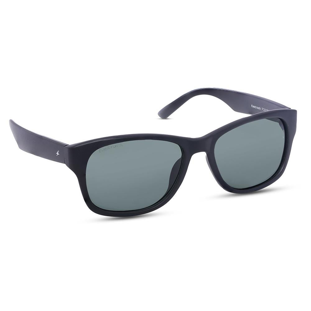 Black Rectangle Men Sunglasses (PC001BK30P|60)