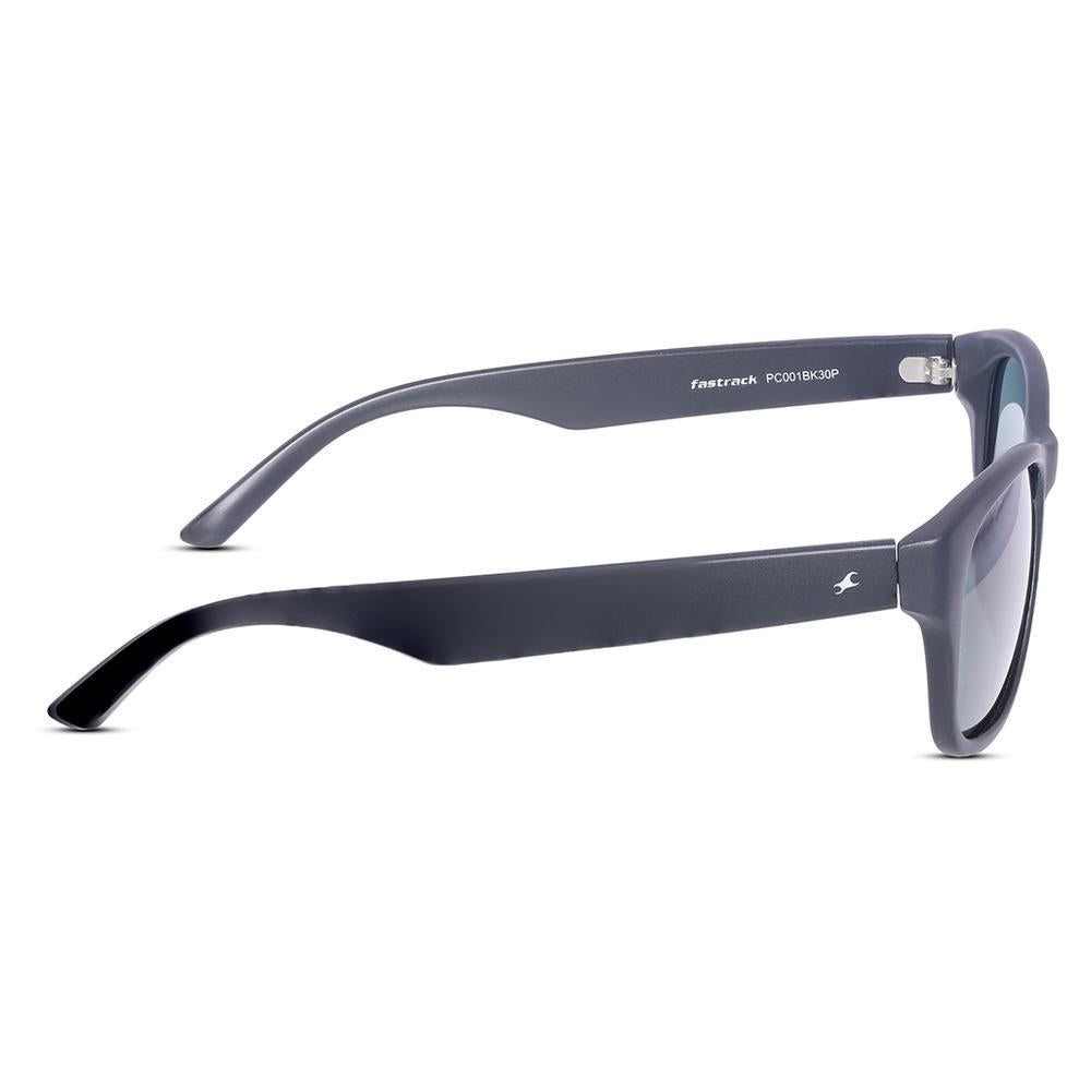 Black Rectangle Men Sunglasses (PC001BK30P|60)