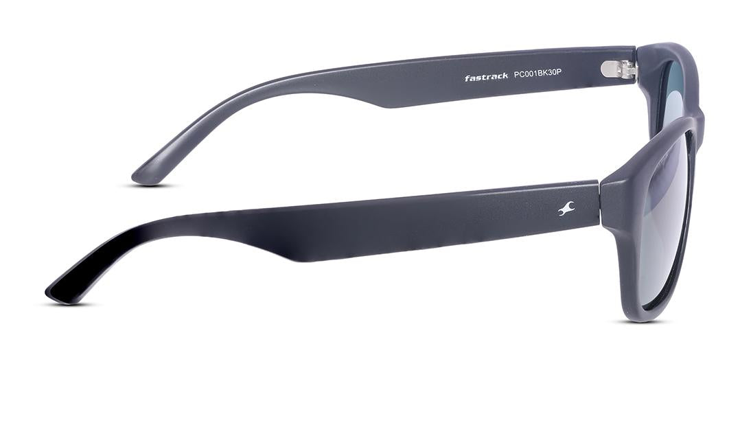 Black Rectangle Men Sunglasses (PC001BK30P|60)