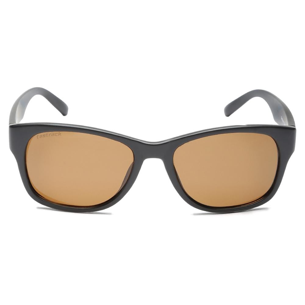Black Rectangle Men Sunglasses (PC001BR31P|60)