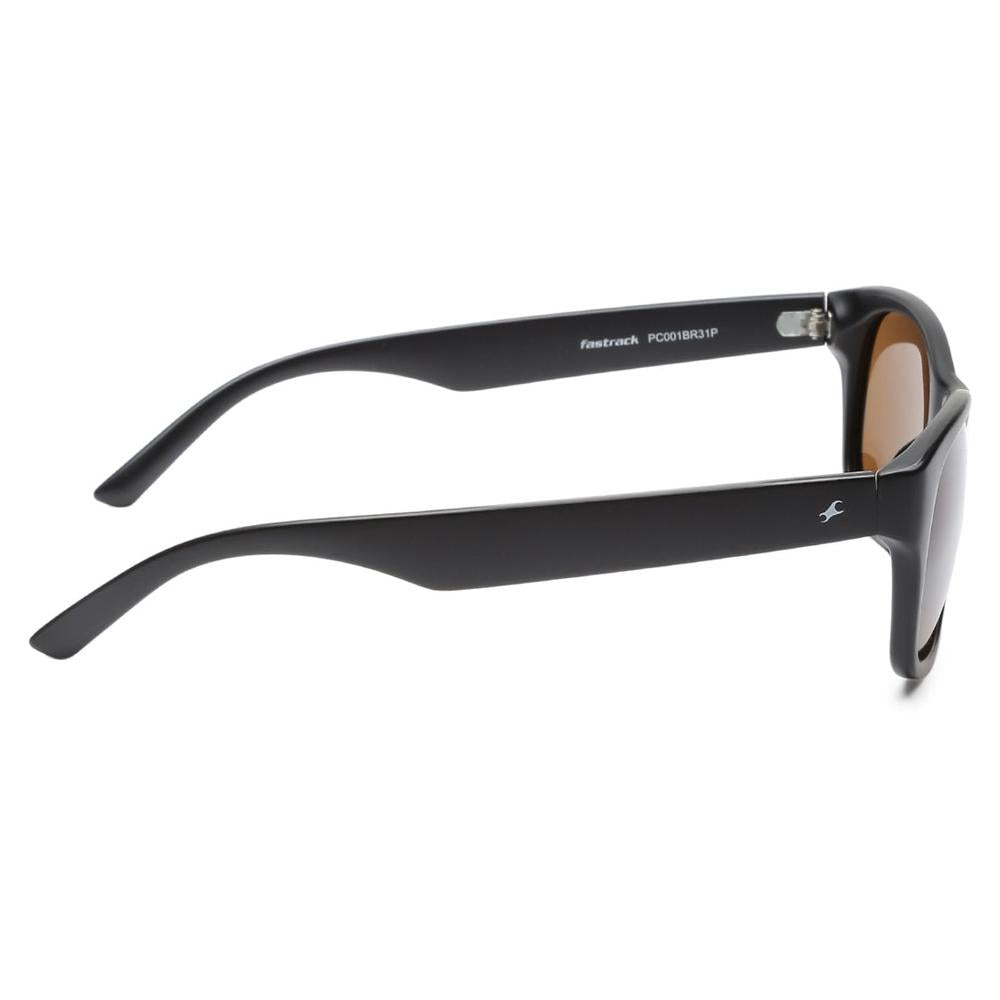 Black Rectangle Men Sunglasses (PC001BR31P|60)
