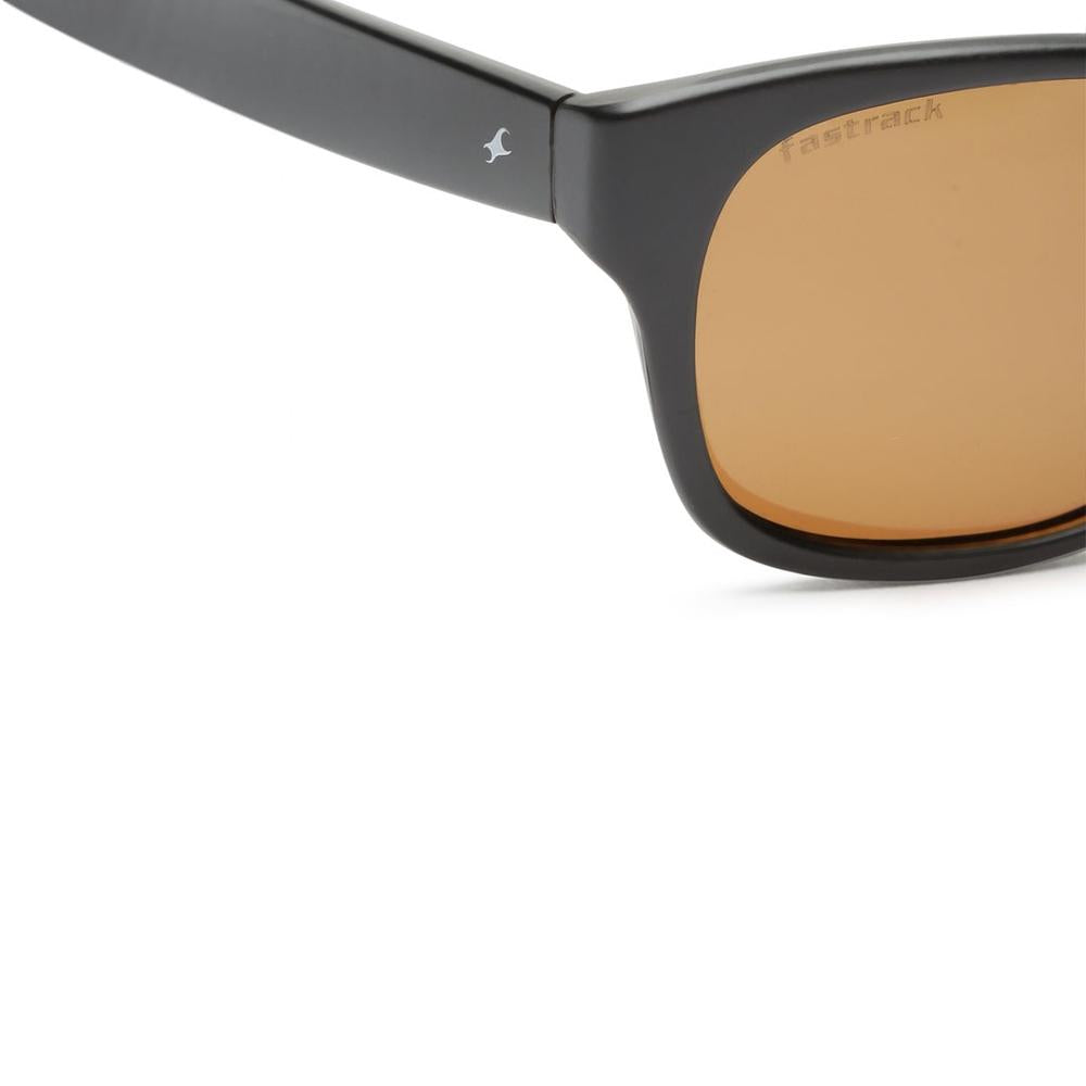Black Rectangle Men Sunglasses (PC001BR31P|60)
