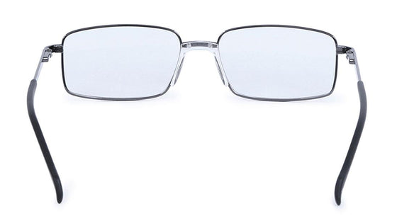Gun metal Rectangle Rimmed Eyeglasses (T2356B1A1|54)