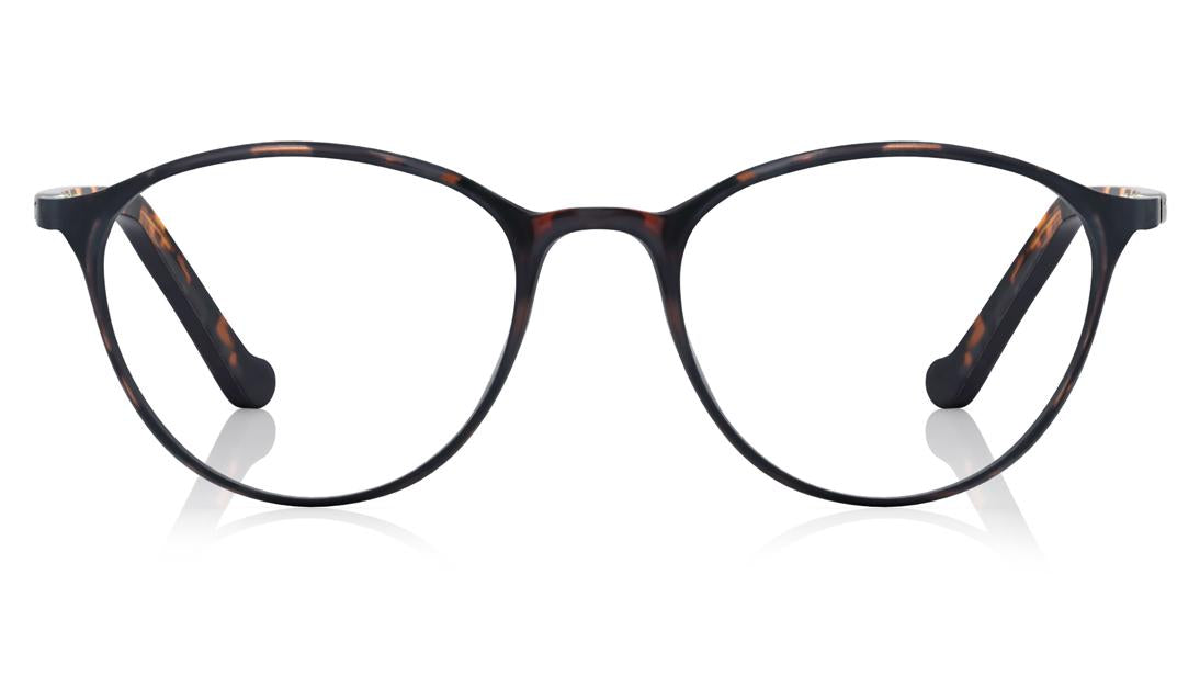 Brown Round Rimmed Eyeglasses (T2389B1A1|49)