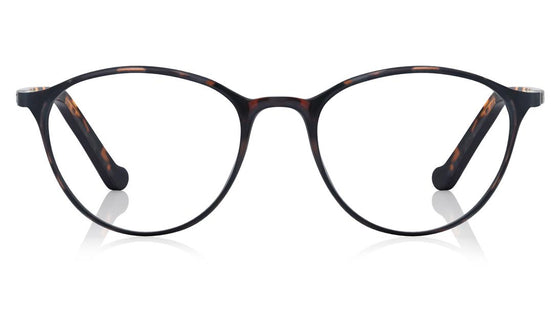 Brown Round Rimmed Eyeglasses (T2389B1A1|49)