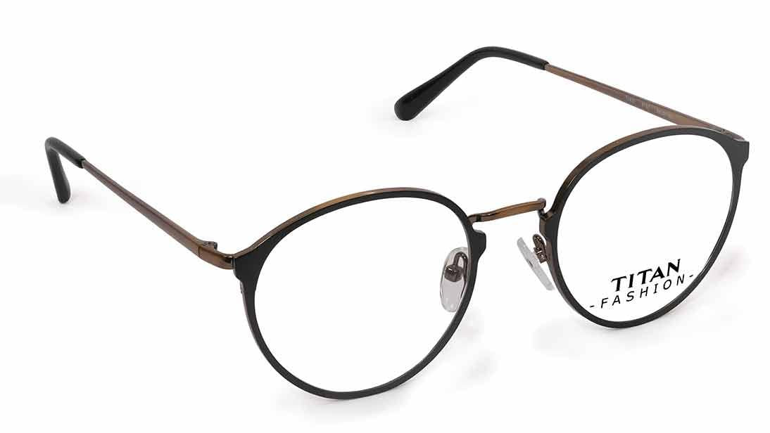 Copper Round Rimmed Eyeglasses (T2430A1A1|49)