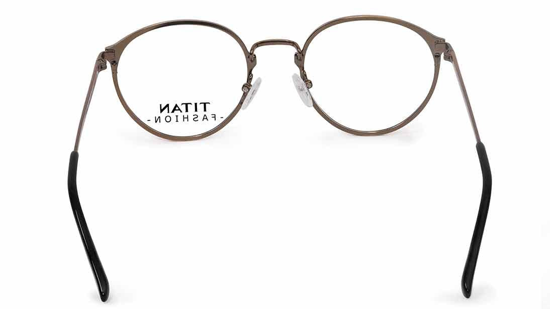 Copper Round Rimmed Eyeglasses (T2430A1A1|49)
