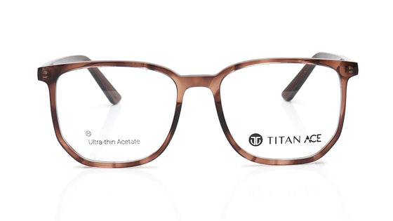 Brown Wayfarer Rimmed Eyeglasses for Men and Women