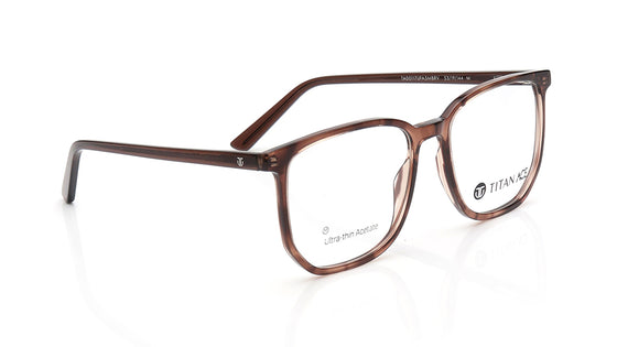 Brown Wayfarer Rimmed Eyeglasses for Men and Women