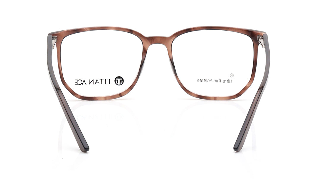 Brown Wayfarer Rimmed Eyeglasses for Men and Women