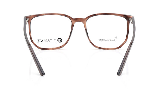 Brown Wayfarer Rimmed Eyeglasses for Men and Women