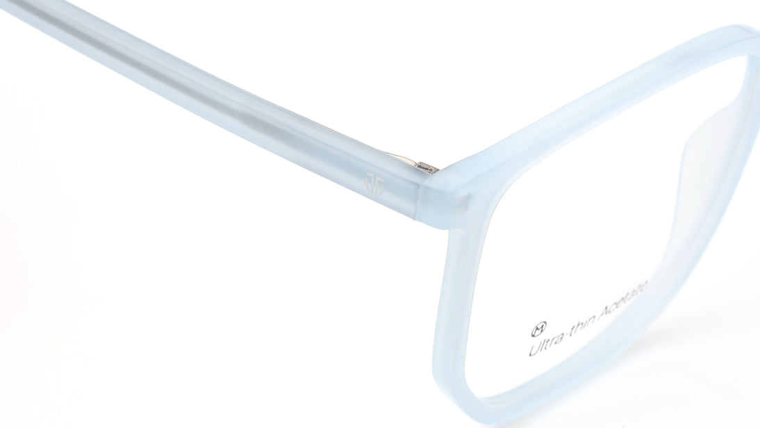 Blue Wayfarer Rimmed Eyeglasses for Men and Women