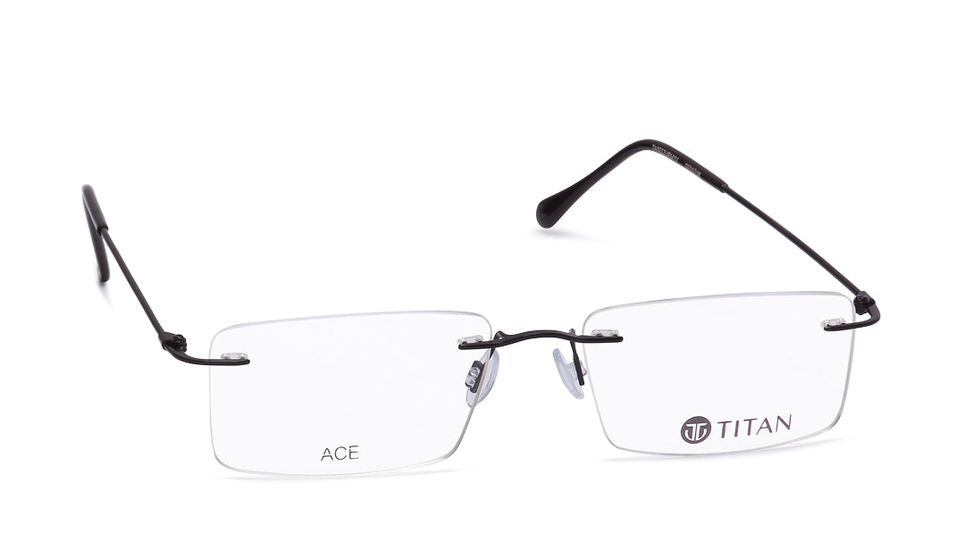 Rectangle Rimless Unisex Eyeglasses (TA0022URM1V|53)