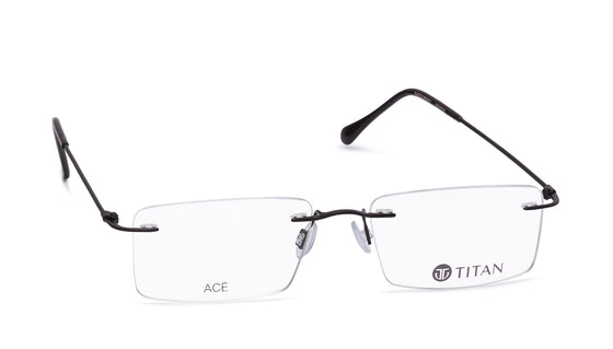 Rectangle Rimless Unisex Eyeglasses (TA0022URM1V|53)