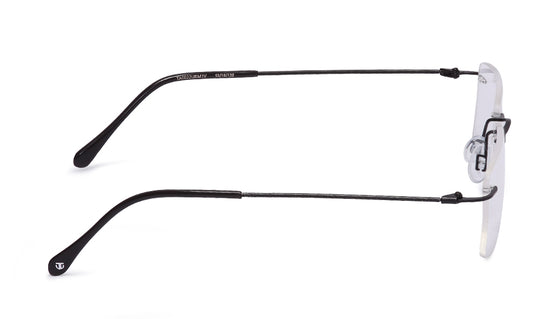 Rectangle Rimless Unisex Eyeglasses (TA0022URM1V|53)