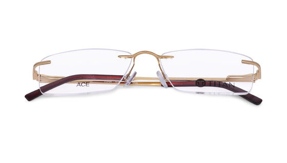 Rectangle Rimless Unisex Eyeglasses (TA0026URM1V|53)