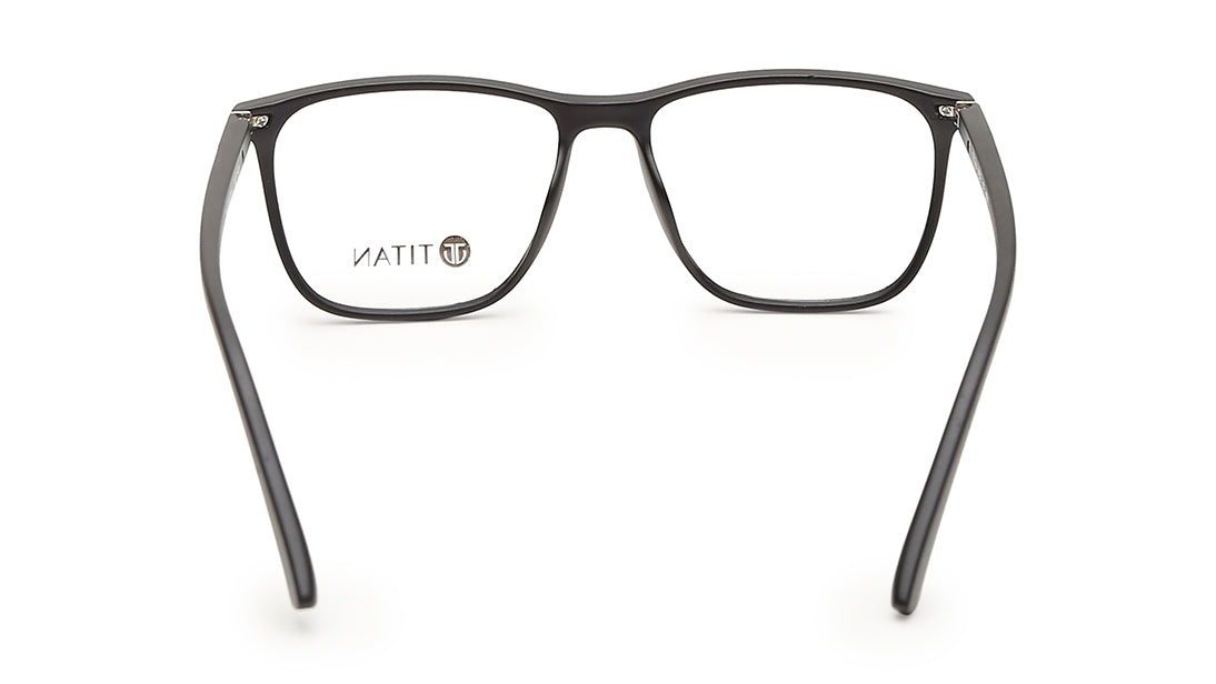 Black Square Rimmed Eyeglasses(TA0039MFP1V)