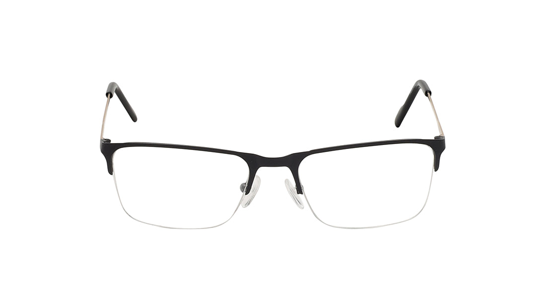Black Semi rimmed Unisex Eyeglasses (TA0061UHM1MBLV|52)