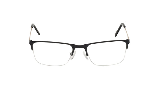 Black Semi rimmed Unisex Eyeglasses (TA0061UHM1MBLV|52)