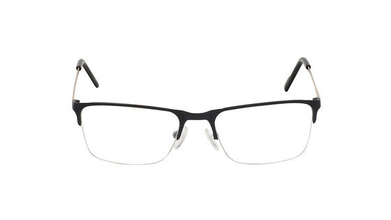 Black Semi rimmed Unisex Eyeglasses (TA0061UHM1MBLV|52)