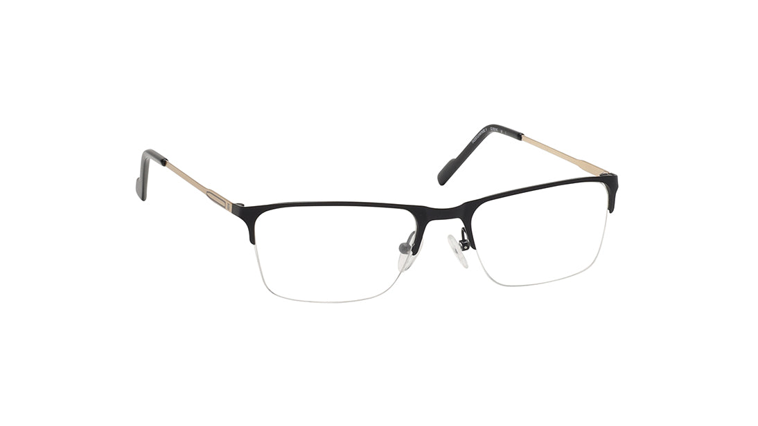 Black Semi rimmed Unisex Eyeglasses (TA0061UHM1MBLV|52)