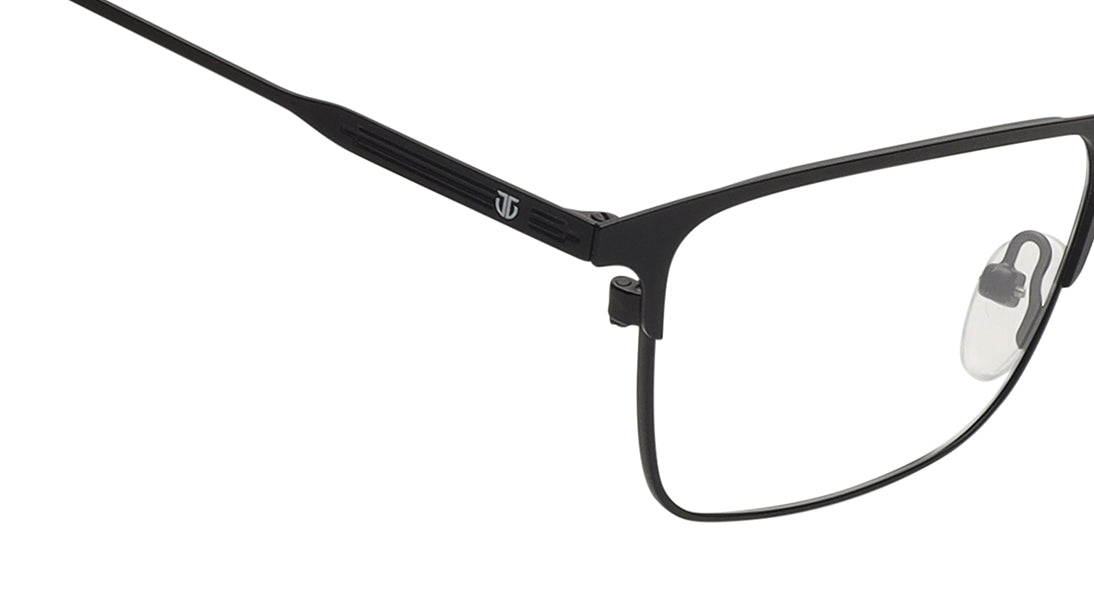 Black Rimmed Unisex Eyeglasses (TA0062UFM1MBLV|52)