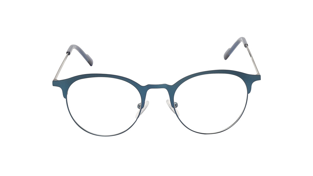 Blue Rimmed Unisex Eyeglasses (TA0066UFM3MLGV|49)