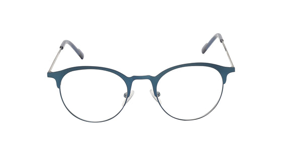 Blue Rimmed Unisex Eyeglasses (TA0066UFM3MLGV|49)
